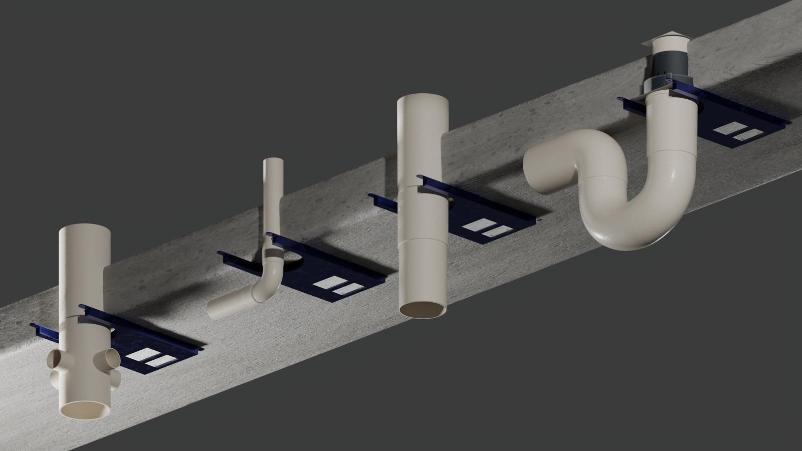 Fendix Slimline Fire Collar installed