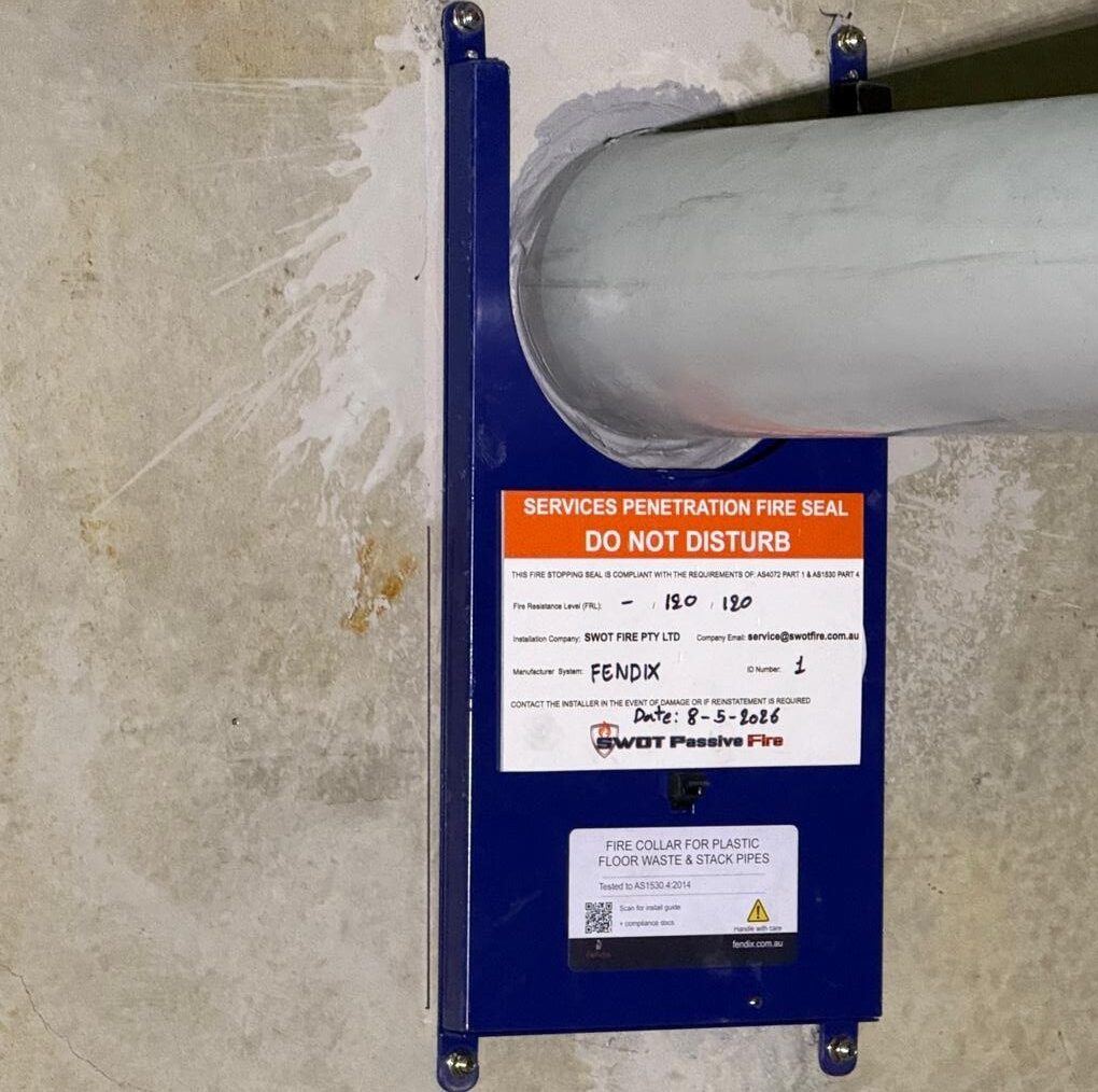 Fendix Collar installed on site